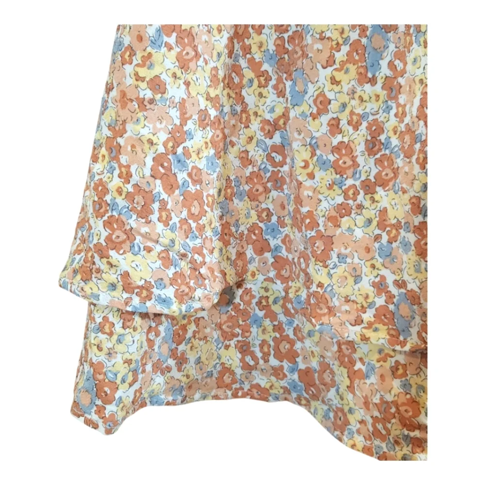 Rails Addison Tiered Mini Skirt in Multi Wildflower Cottagecore Women's M NWT - Picture 6 of 9